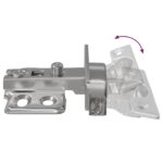 vidaXL Pánt 12 pcs Niklová 26 mm Železo – Obrázok 8