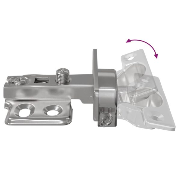 vidaXL Pánt 12 pcs Niklová 26 mm Železo – Obrázok 8