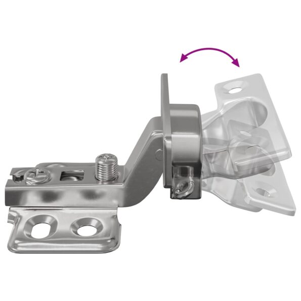 vidaXL Pánt 254 pcs Niklová 26 mm Železo – Obrázok 8