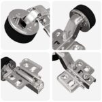 vidaXL Pánt 2 pcs Strieborná 35 mm Železo – Obrázok 7