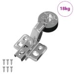 vidaXL Pánt 123 pcs Strieborná 35 mm Železo – Obrázok 2