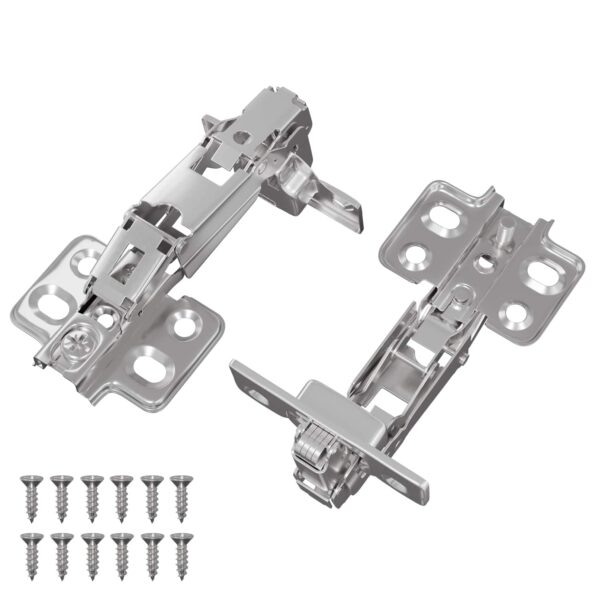 vidaXL Pánt 2 pcs Niklová 139 x 64,1 x 10 mm Železo – Obrázok 2