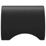 vidaXL Úchyty na skrine 968 pcs Čierna Železo – Obrázok 4