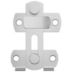 vidaXL Zámok dverí 12 pcs Strieborná 70 x 8 mm Oceľ – Obrázok 4