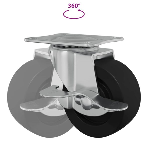 vidaXL Pojazd 12 pcs Čierna a strieborná 50,7 x 50,7 x 24,4 mm – Obrázok 9