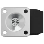 vidaXL Otočné koliesko 2 pcs Čierna 54 mm Železo a PP – Obrázok 7