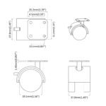 vidaXL Koliesko Čierna Železo a polypropylén – Obrázok 10