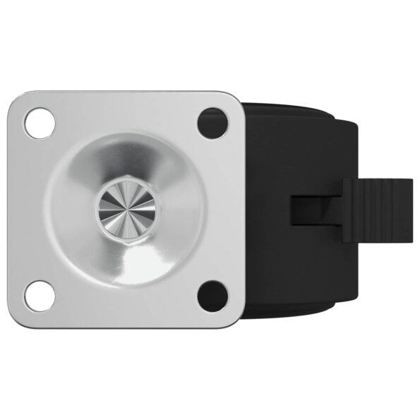 vidaXL Koliesko Čierna Železo a polypropylén – Obrázok 7