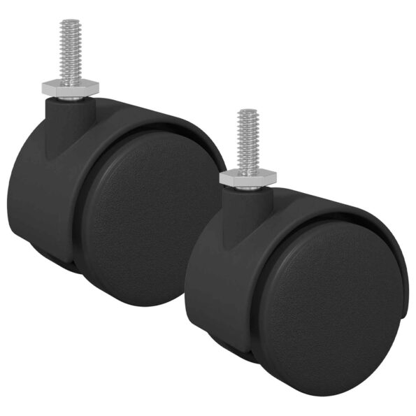 vidaXL Pojazd 2 pcs Čierna a strieborná 40,1 x 40,1 x 37,8 mm – Obrázok 2