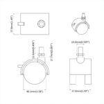vidaXL Pojazd 2 pcs Čierna a strieborná 40,1 x 40,1 x 37,8 mm – Obrázok 9