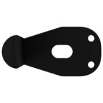 vidaXL Nohy nábytku 12 pcs Čierna 0 Železo – Obrázok 7