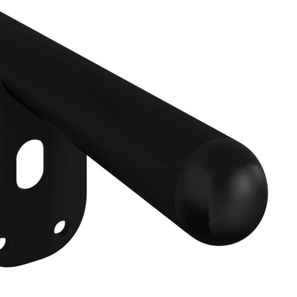 vidaXL Nohy nábytku 12 pcs Čierna 0 Železo – Obrázok 8