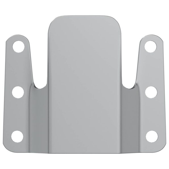 vidaXL Na montáž plochého držiaka 419 pcs Strieborná 75 x 66 x 1,4 mm – Obrázok 5