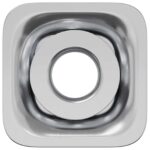 vidaXL Závitová vložka do trubky 12 pcs Čierna a strieborná – Obrázok 3