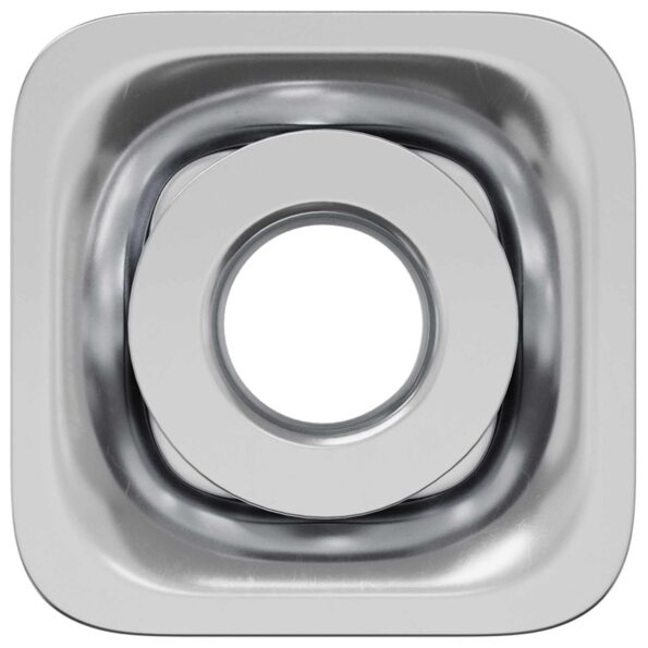 vidaXL Závitová vložka do trubky 12 pcs Čierna a strieborná – Obrázok 3