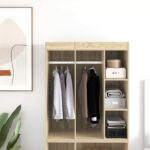 vidaXL Tyč do skrine 2 pcs Strieborná 764 x 15 x 29 mm – Obrázok 3