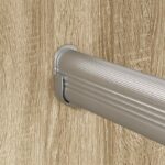 vidaXL Tyč do skrine 12 pcs Strieborná 464 x 15 x 29 mm – Obrázok 7