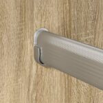 vidaXL Tyč do skrine 2 pcs Strieborná 472 x 15 x 29 mm – Obrázok 7