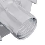 vidaXL Prúdová T-matica 2 pcs Strieborná M6 mm Oceľ – Obrázok 5