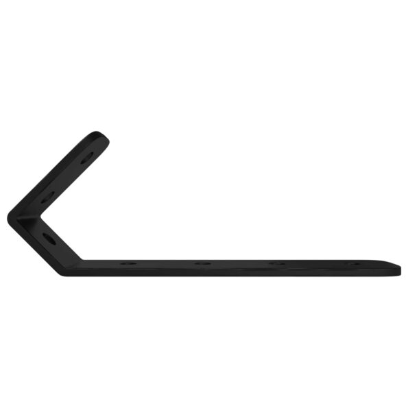 vidaXL Háčiky 2 pcs Čierna M5 x 110 mm Železo – Obrázok 4