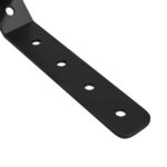 vidaXL Háčiky 12 pcs Čierna M5 x 110 mm Železo – Obrázok 5