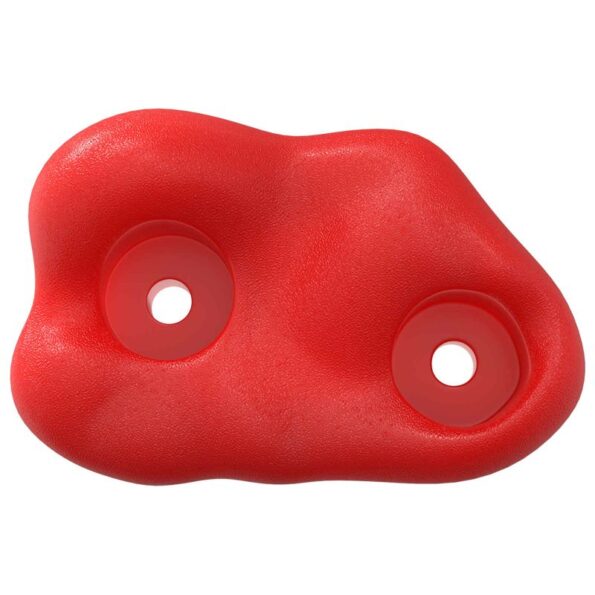 vidaXL Lezecká chytka 2 pcs Červená 100 x 67 x 43 mm PP – Obrázok 3