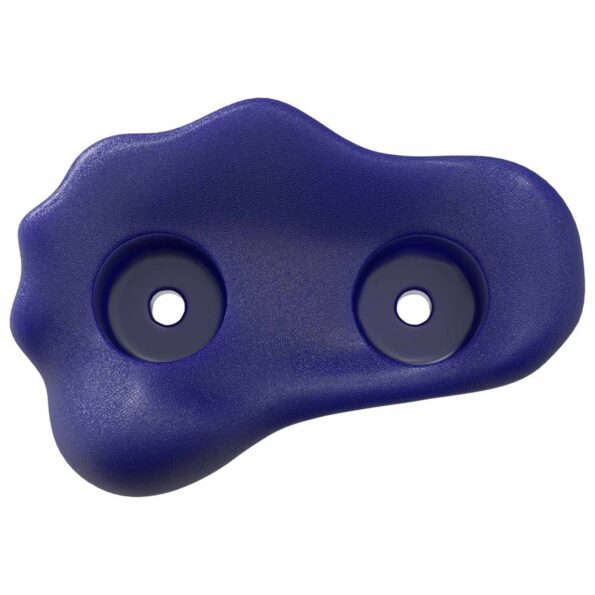 vidaXL Lezecká chytka 12 pcs Modrá 100 x 67 x 43 mm PP – Obrázok 3