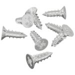 vidaXL Držiak na zrkadlo 2 pcs Niklová 35 x 30 x 8,3 mm Oceľ – Obrázok 3