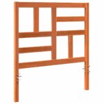 vidaXL Čelňa postele Voskovo hnedá 80.5 x 4 x 104 cm Borovicový masív – Obrázok 2