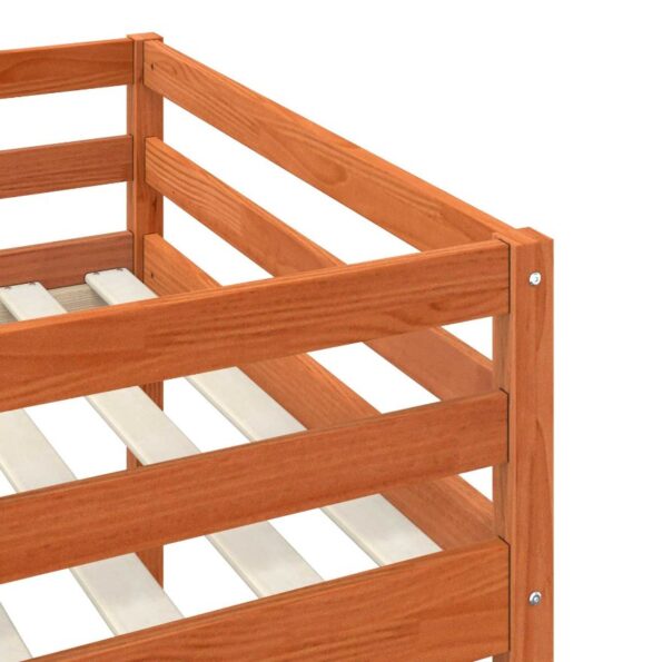 vidaXL Pohodlná posteľ Včelí hnedý 90 x 190 cm – Obrázok 7