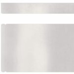 vidaXL Záhradné obruby Strieborná 450 x 10 cm Nehrdzavejúca oceľ – Obrázok 8