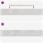 vidaXL Záhradné obruby Strieborná 450 x 10 cm Nehrdzavejúca oceľ – Obrázok 9