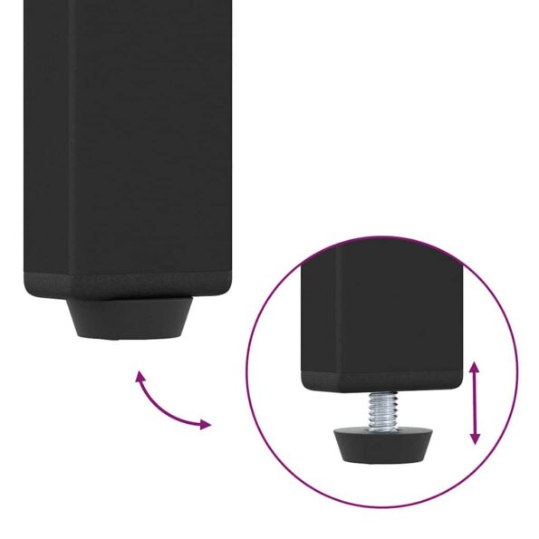 vidaXL Knižnica Čierny dub 40 x 30 x 153 cm Kompozitné drevo – Obrázok 9