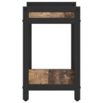 vidaXL Knižnica Staré drevo 40 x 30 x 48.5 cm Kompozitné drevo – Obrázok 6