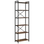 vidaXL Regál na knihy Dymová dub 60 x 30 x 189,5 cm Kompozitné drevo – Obrázok 2