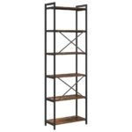 vidaXL Regál na knihy Dymová dub 60 x 30 x 189,5 cm Kompozitné drevo – Obrázok 7