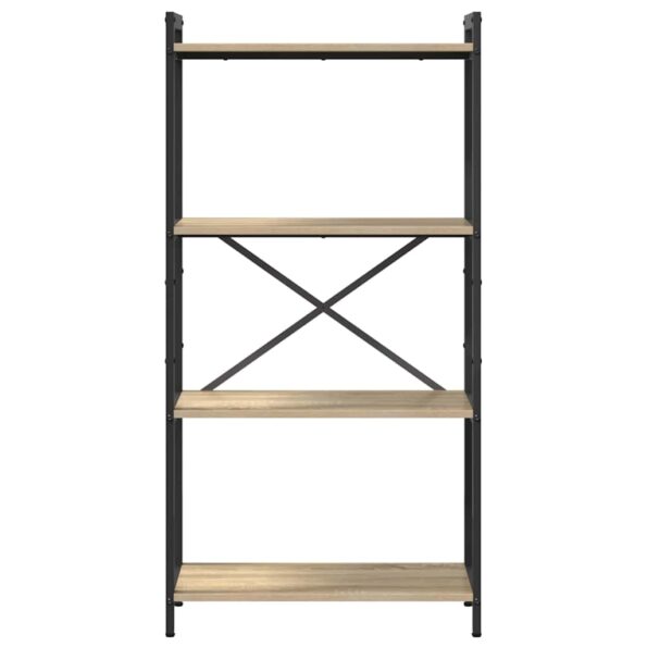 vidaXL Regál na knihy Sonoma dub 60 x 30 x 120 cm Kompozitné drevo – Obrázok 5