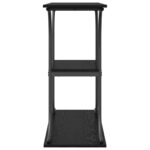 vidaXL Konzolový stôl Čierny dub 101 x 35 x 80.5 cm Kompozitné drevo – Obrázok 6