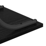 vidaXL Konzolový stôl Čierny dub 101 x 35 x 80.5 cm Kompozitné drevo – Obrázok 9