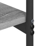 vidaXL Konzolový stôl Sivý Sonoma 101 x 35 x 80,5 cm Kompozitné drevo – Obrázok 8