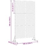 vidaXL Panel z nehrdzavejúcej ocele Nehrdzavejúca oceľ – Obrázok 12