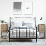 vidaXL Nočný stolík so zásuvkou 2 pcs dub artisan 32 x 42 x 70 cm