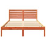 vidaXL Rám postele Voskovo hnedá 120 x 200 cm Borovicový masív – Obrázok 4