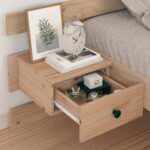 vidaXL Rám postele s čelnou doskou Hnedá 90 x 190 cm Borovicový masív – Obrázok 3