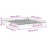 vidaXL Posteľový rám s úložiskom Hnedá drevo – Obrázok 8