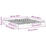 vidaXL Posteľový rám s úložiskom Hnedá Borovicový masív – Obrázok 8