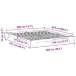 vidaXL Posteľový rám s úložiskom Hnedá Borovicový masív – Obrázok 8