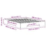 vidaXL Posteľový rám s úložiskom Hnedá Borovicový masív – Obrázok 9