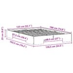 vidaXL Posteľový rám s úložiskom Hnedá Borovicový masív – Obrázok 9