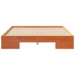 vidaXL Posteľový rám s úložiskom Hnedá Borovicový masív – Obrázok 4